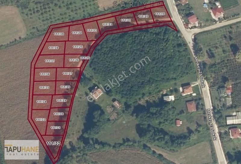 Tapuhane'den Hendek Sarıyer Köyünde Satılık İmarlı Arsa