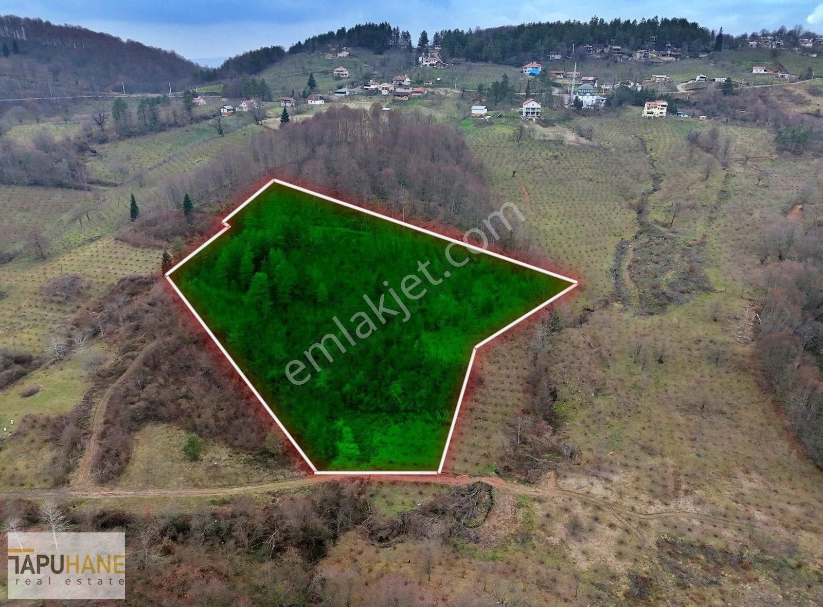 Tapuhaneden Karadere Mah. De 12.851 M2 Satılık Arsa !!