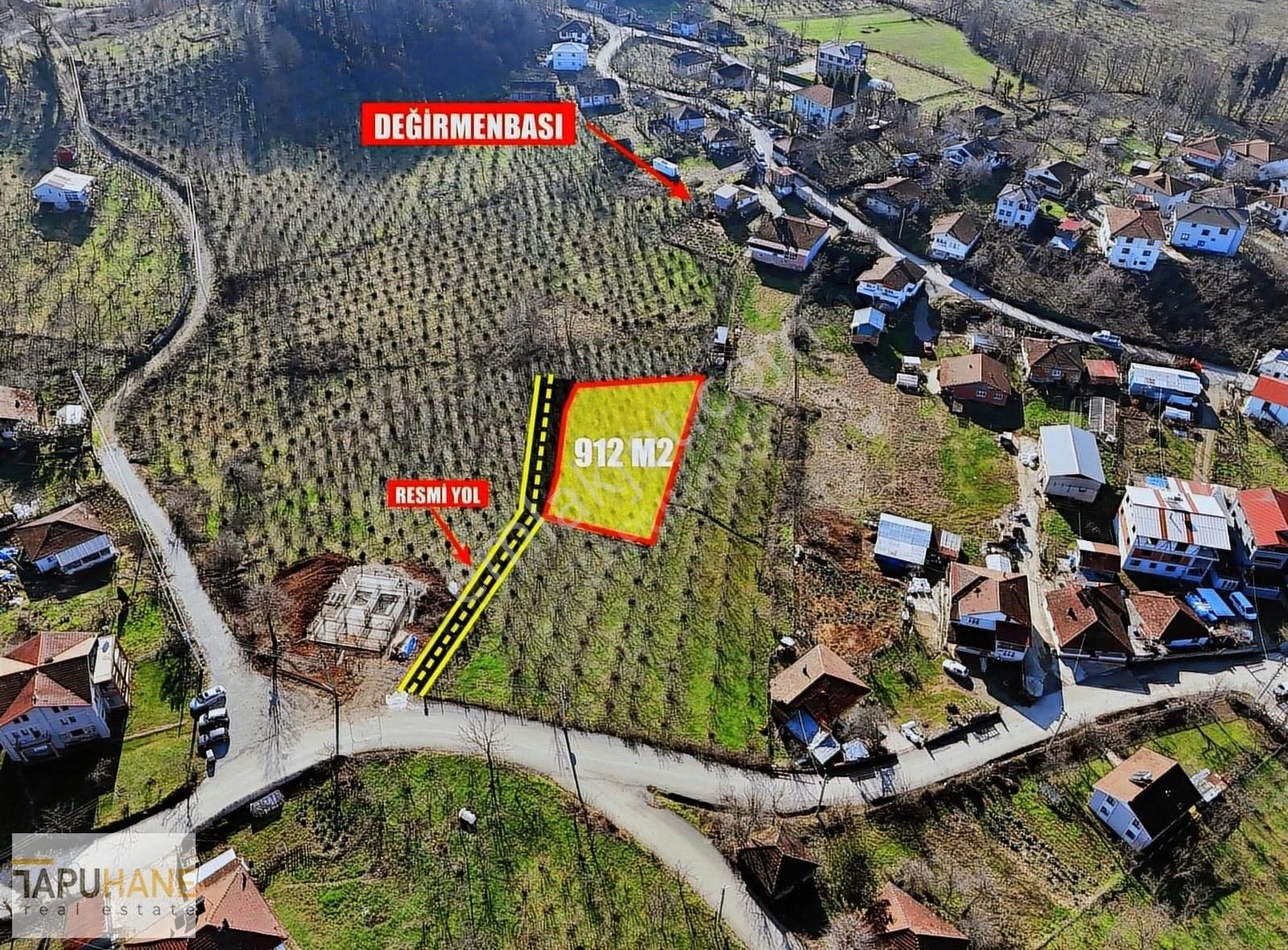 Tapuhane'den Düzce Beyköy'de 912 M2 İmarlı Arsa