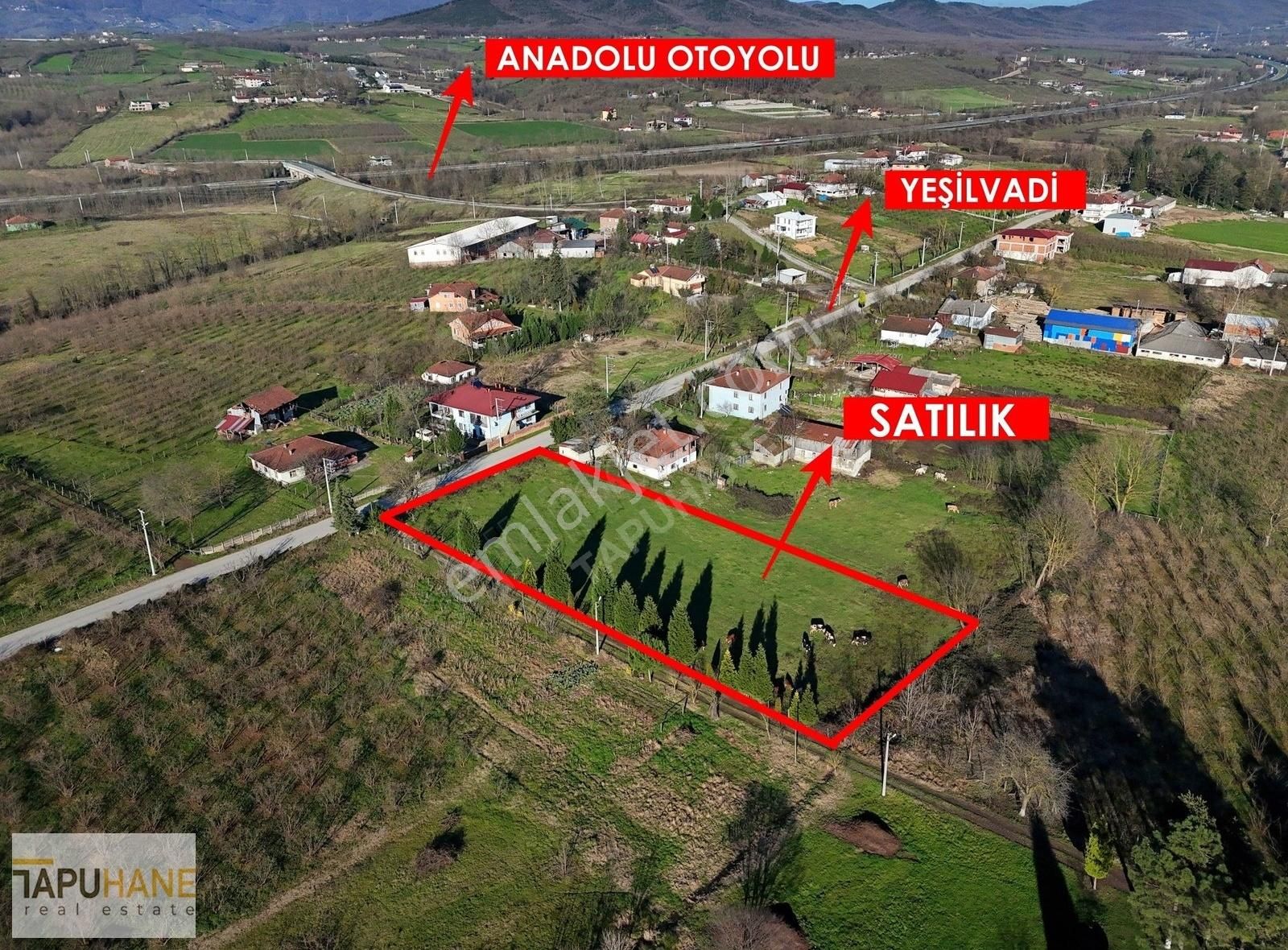 Tapuhaneden Yeşilvadi Köyünde Satılık İmarlı Arsa !!