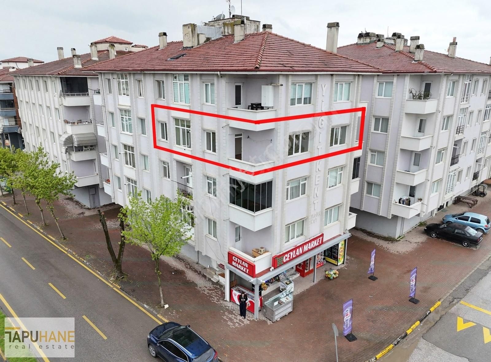 Tapuhane'den Yeni Mah. Sgk Yanında 3+1 Kiralık Daire