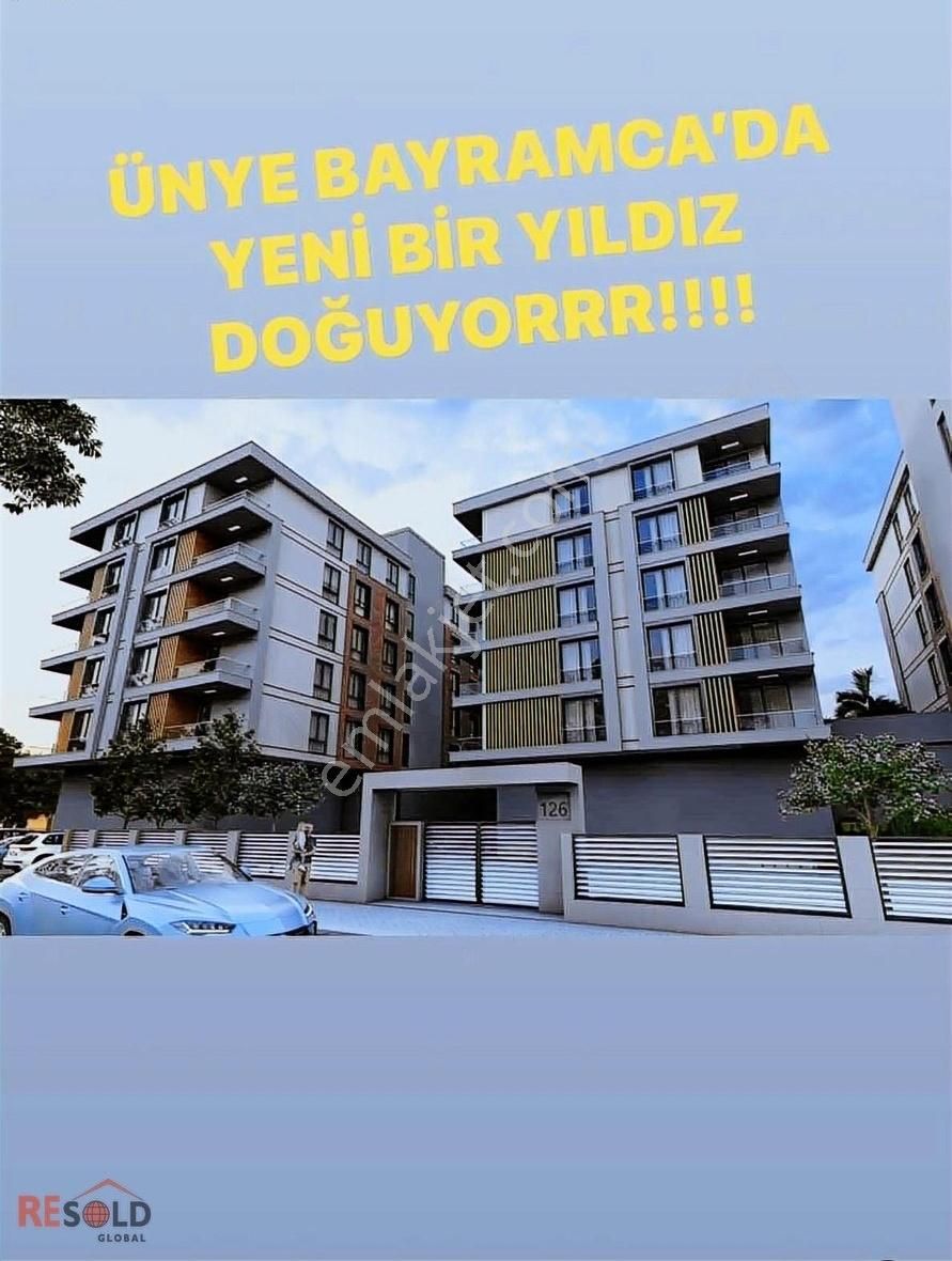 Ünye Bayramca'da Parlayan 24 Ay Elden Ödemeli Daireler