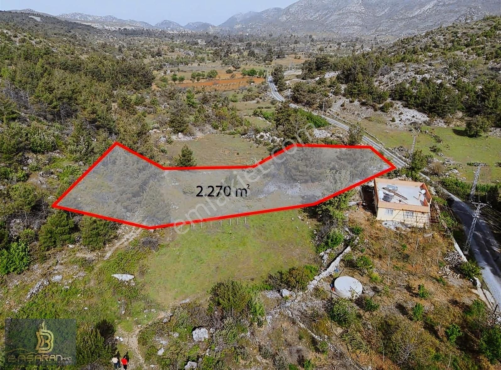 Alanya Güzelbağ Mahallesi 2270 M2 Arazi