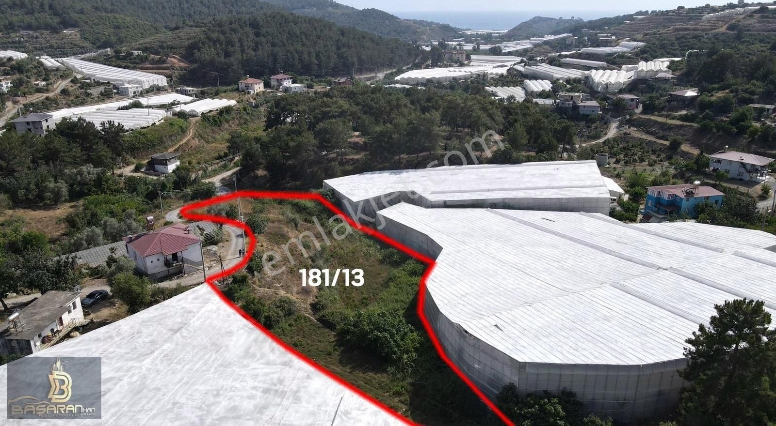Alanya Yeşilöz Mah. 4.156m2 Satılık Tarla