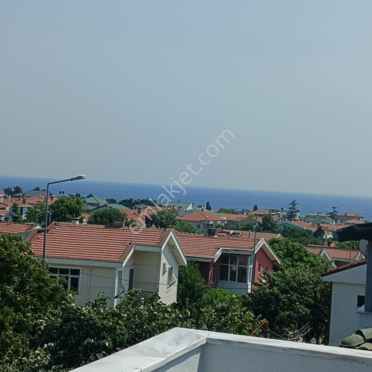 Deniz Manzaralı, Kısa Katlı 3+1 Teraslı Dublex Kiralık