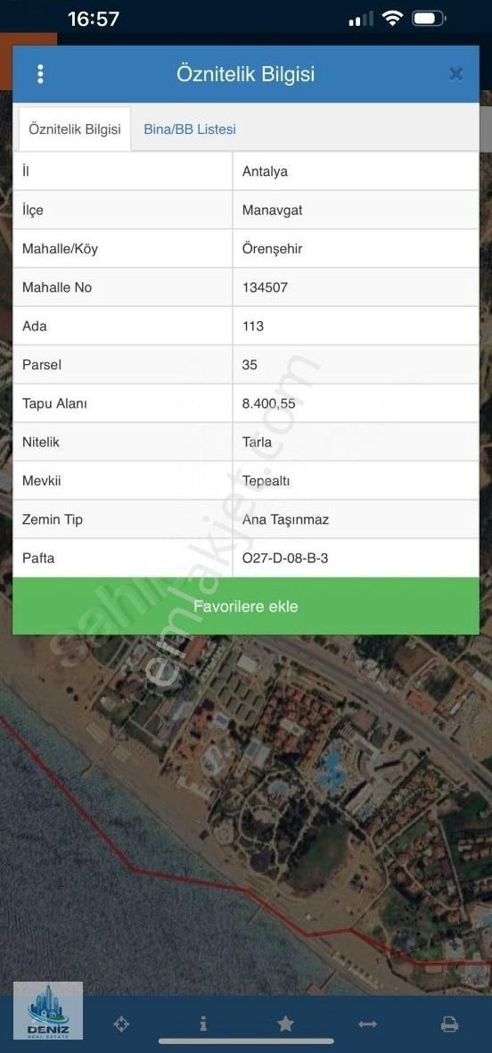 Örenşehir Satılık Tarla - Görsel 4
