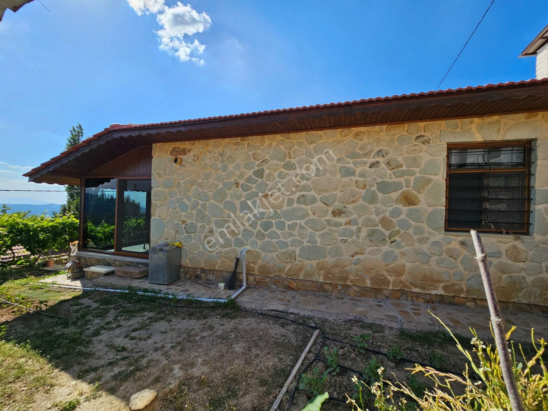 Burhaniye'de Doğanın Kalbinde Deniz Manzaralı Satılık Taş Ev - Görsel 28