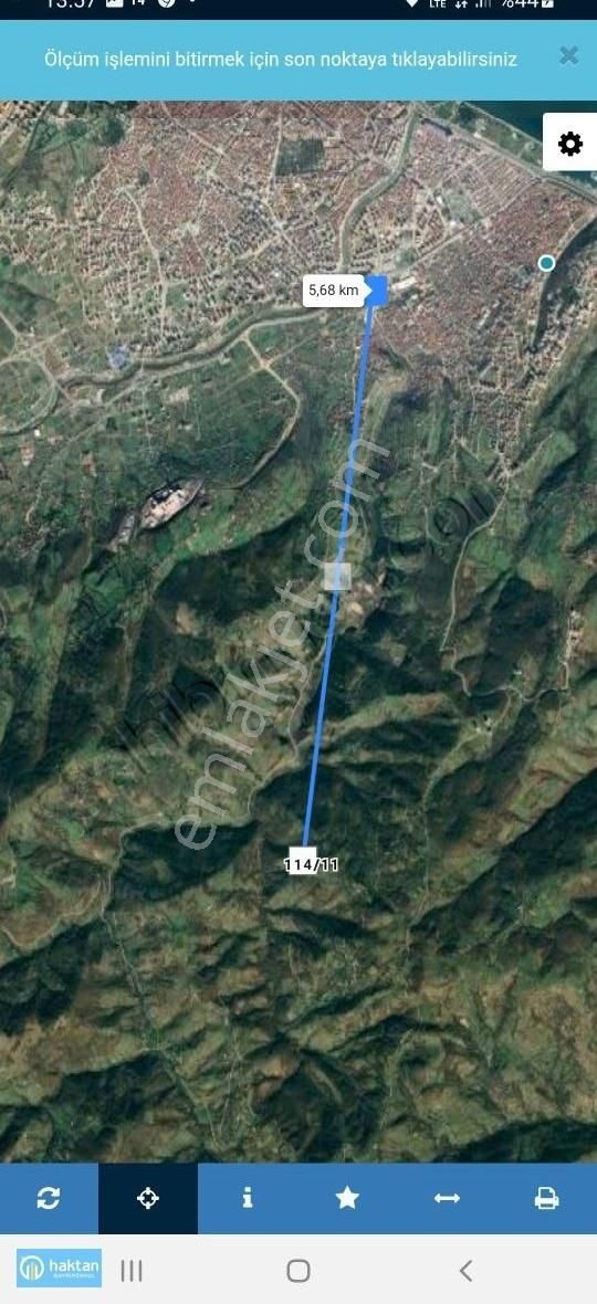 Samsun Canik Gürgenyatak'ta 2870 M2 Satılık Tarla Fındık Bahçesi - Görsel 4