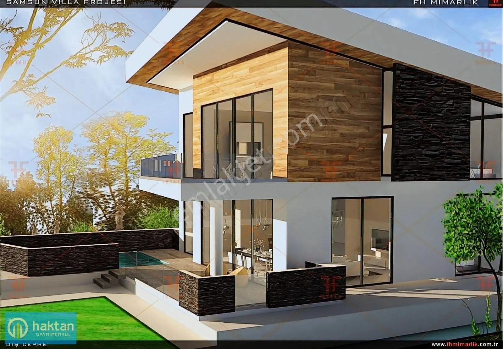 Samsun Canik Toptepe'de Son 1 Adet Satılık Havuzlu Villa - Görsel 4