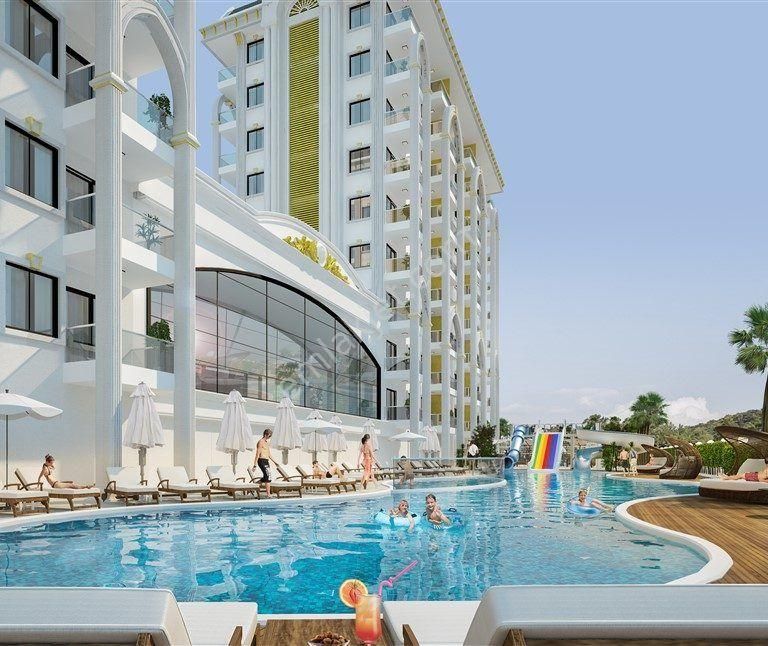 Alanya/avsallar 1+1 Full Kompleks Satılık Daire