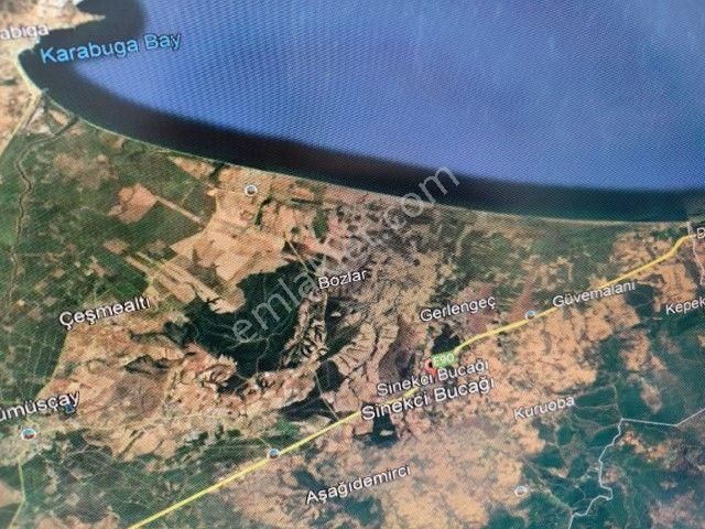 Çanakkale Biga Sinekçi Köyünde 722 M2 İmarlı Arsa