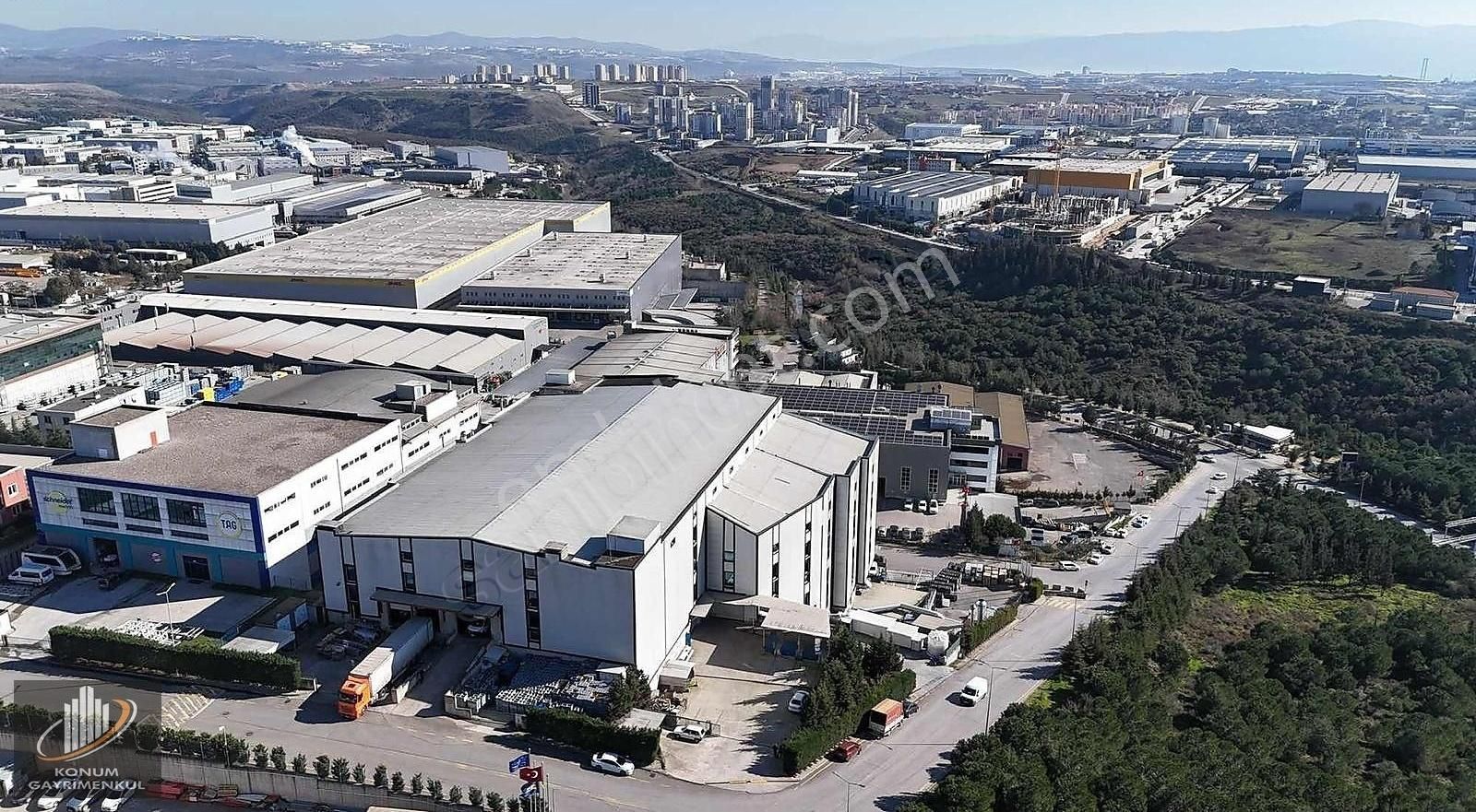 Gebze Güzeller Osb İçersinde 6.000m² Kiralık Fabrika/depo