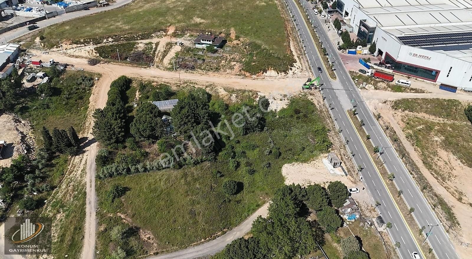 Şekerpınarda Ana Yola Cephe 7.056 M² Ticari İmarlı Satılık Arsa - Görsel 7