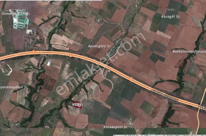 Lüleburgaz Hamitabat'ta Yatırıma Uygun 7101 M2 Arazi