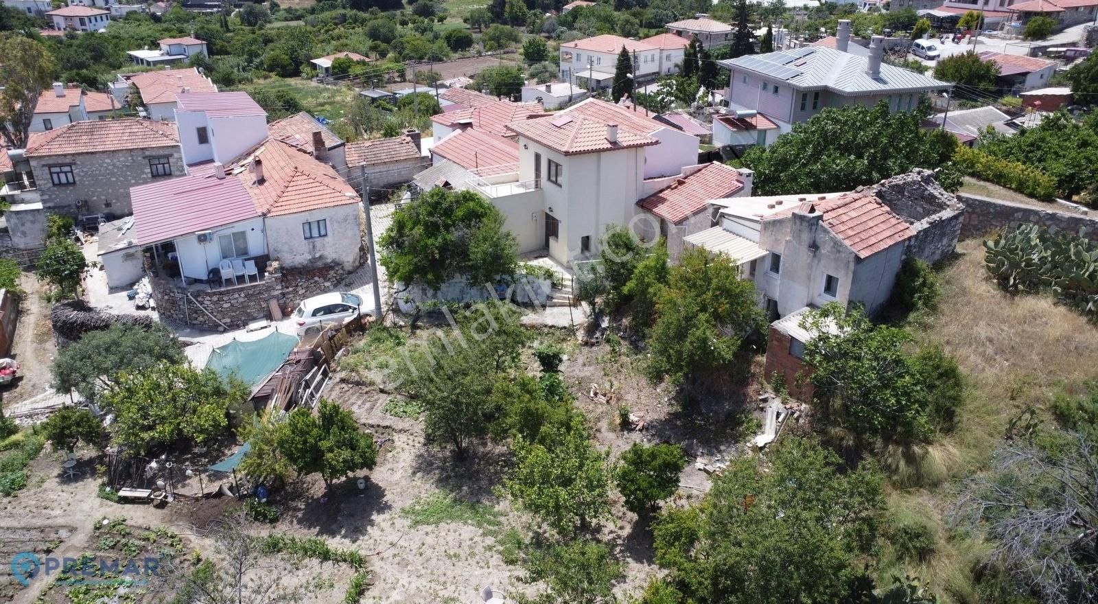 Premar Datça Kızlan'da Deniz Manzaralı 418m2 İmarlı Parsel