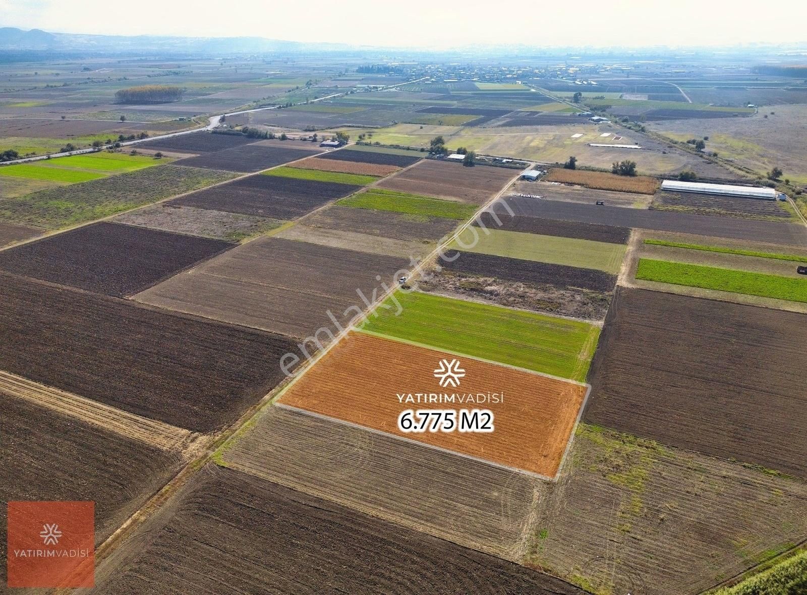 Mkp Ovaazatlı'da Resmi Yolu Olan Müstakil Tapulu 6775 M2 Tarla