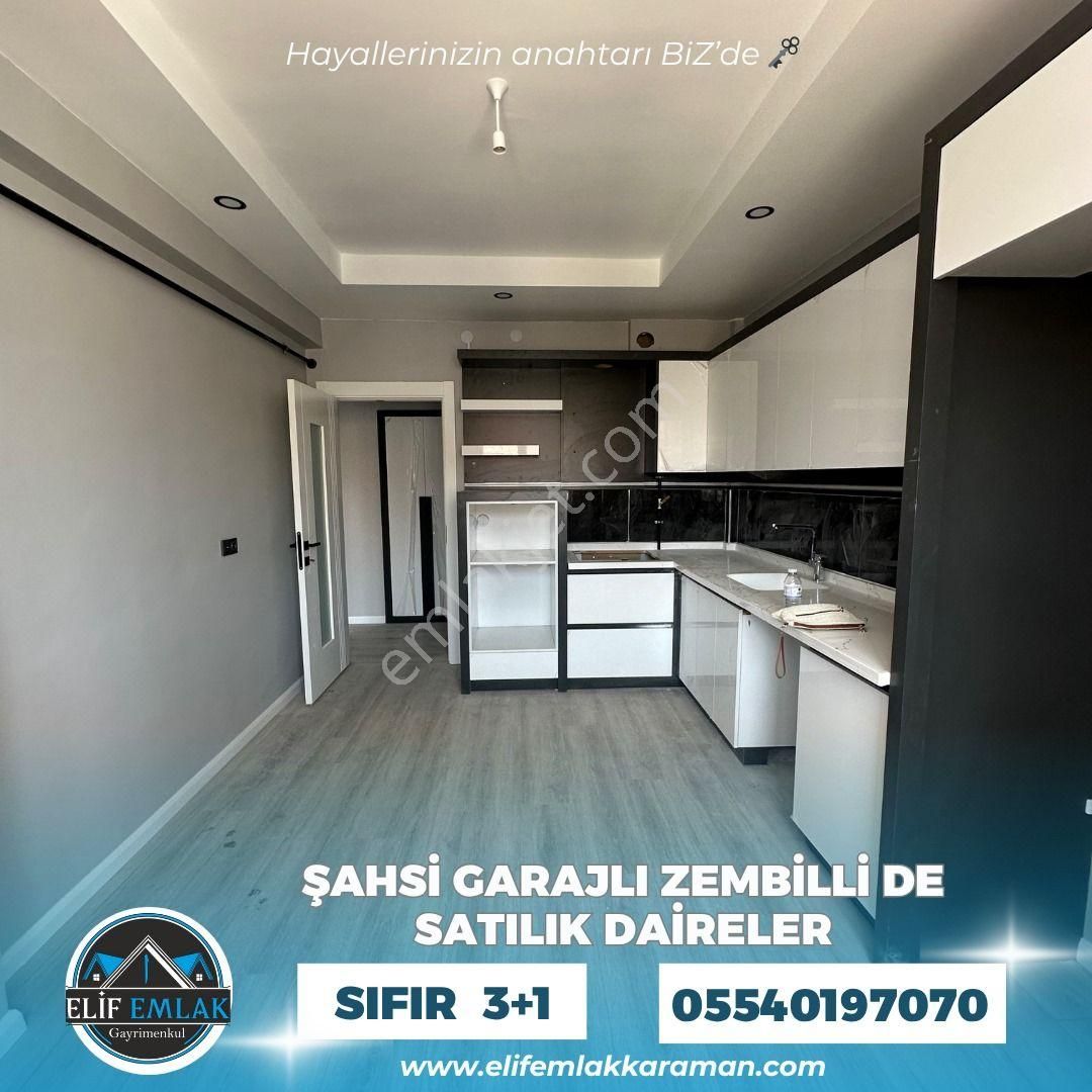Şahsi Garajlı Zembilli De Sıfır Satılık Daireler