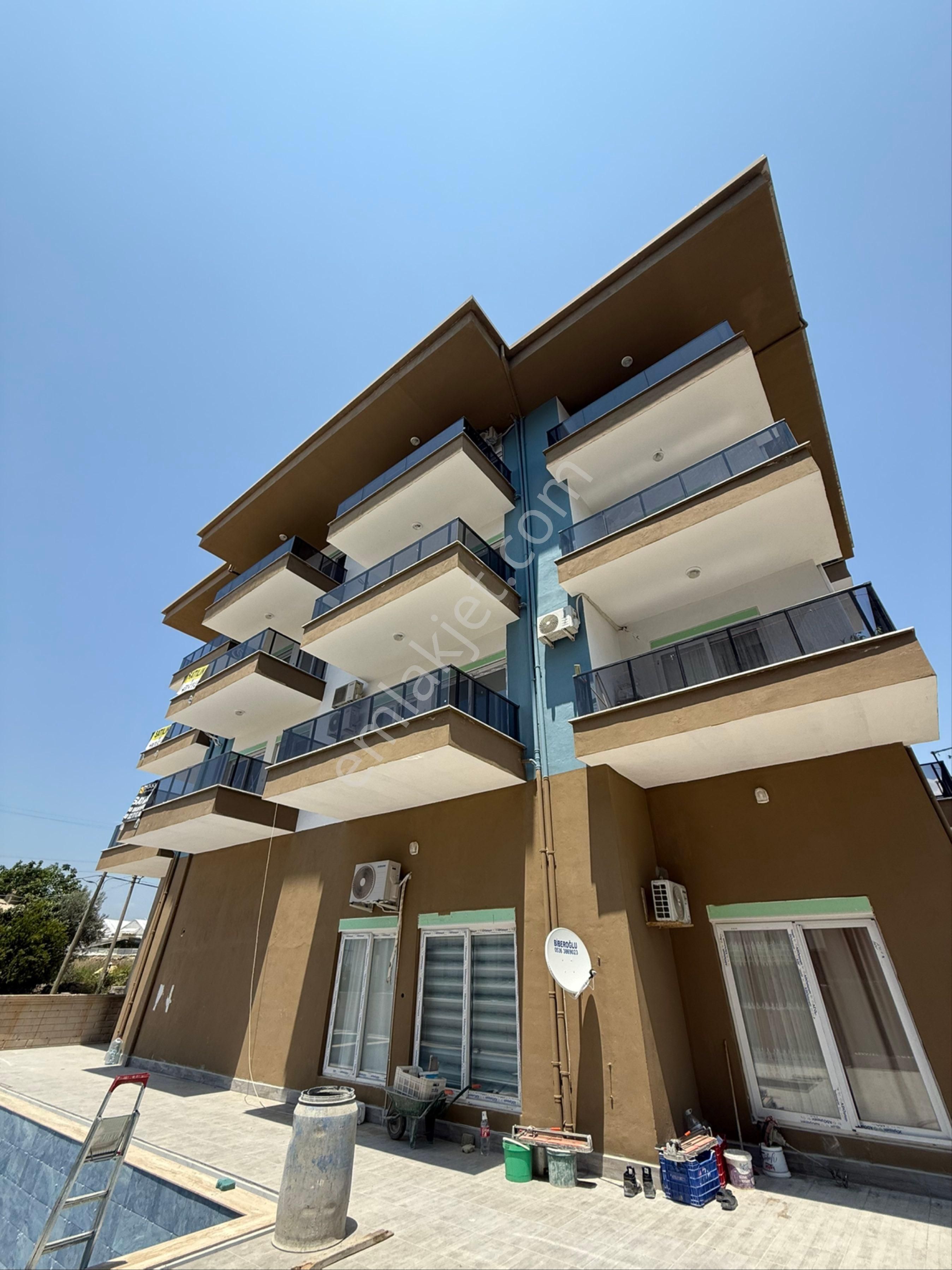 Alanya Payallar’da Satılık Geniş 1+1 Deniz Manzaralı Daire