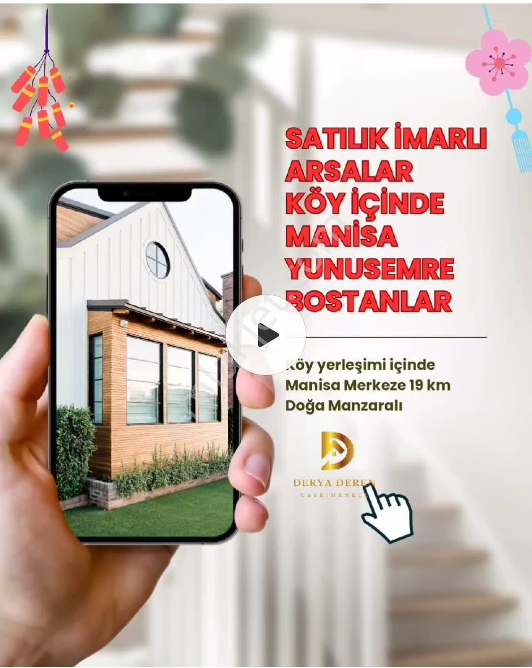Satılık İmarlı Arsa Manisa Yunusemre Bostanlar