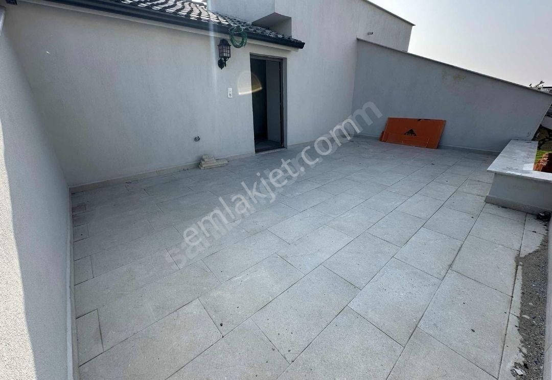 Ümmetoğlu'ndan Alaçatı Taş Kaplama 4+1 İkiz'nizam Bahçeli Sıfır Villa - Görsel 26