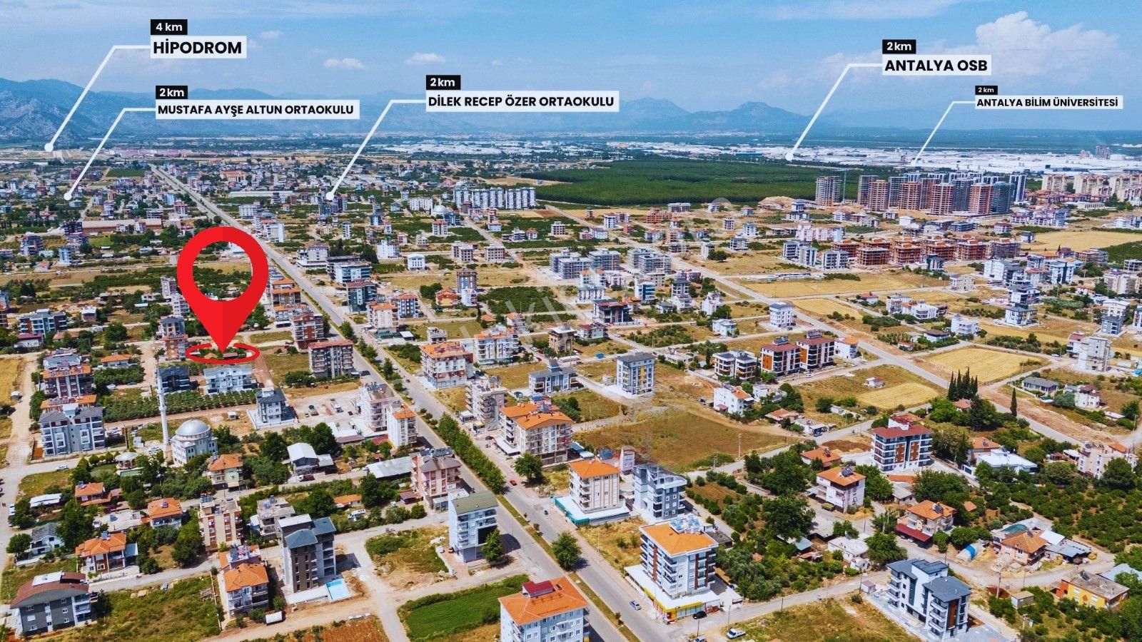 Antalya Döşemealtı Yeniköyde 5+1 Ana Caddeye Yakın Satılık Dubleks Daire