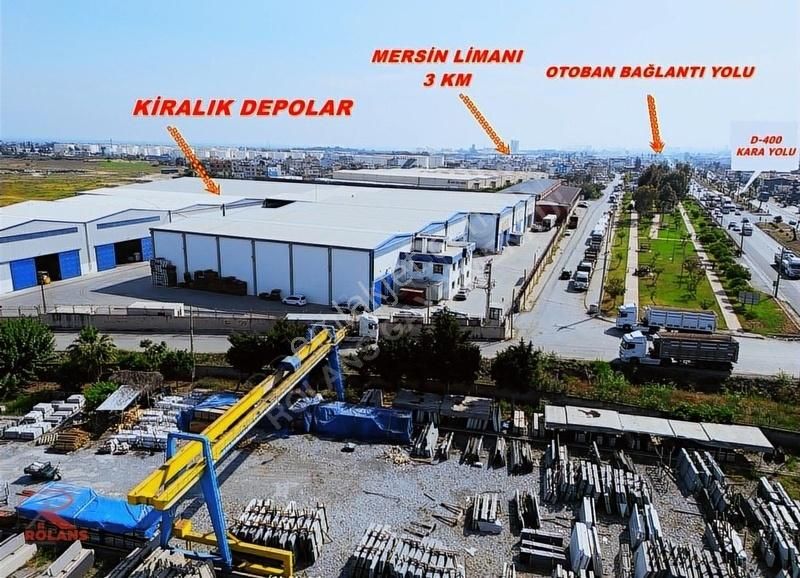 D-400 Kara Yoluna Cepheli Kiralık Depo