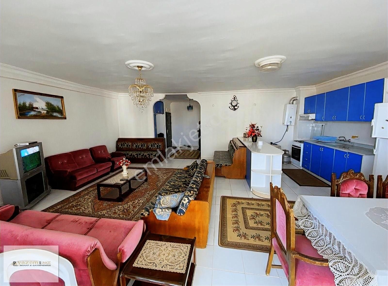 Erdemli Tömük Üzmez Sitesi Havuzlu Jeneratörlü Geniş Daire 2+1