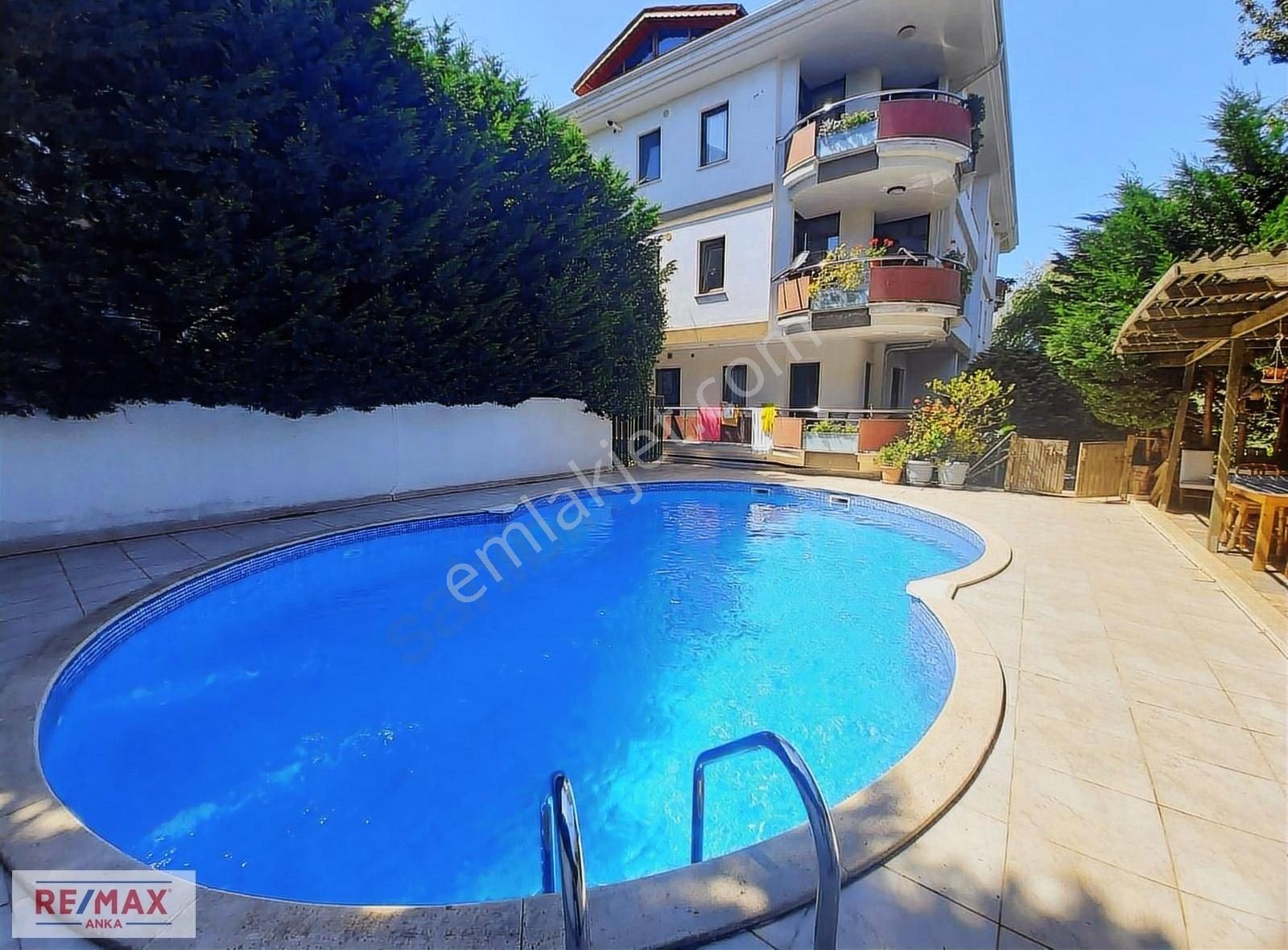 Remax Ankadan Merkezde Havuzlu,deniz Manzaralı 3+1 Satılık Daire