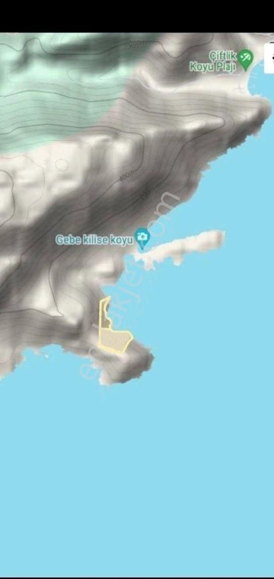 Orhaniye Güneş Emlaktan Denize Sıfır Konumda Satılık Tarla - Görsel 2