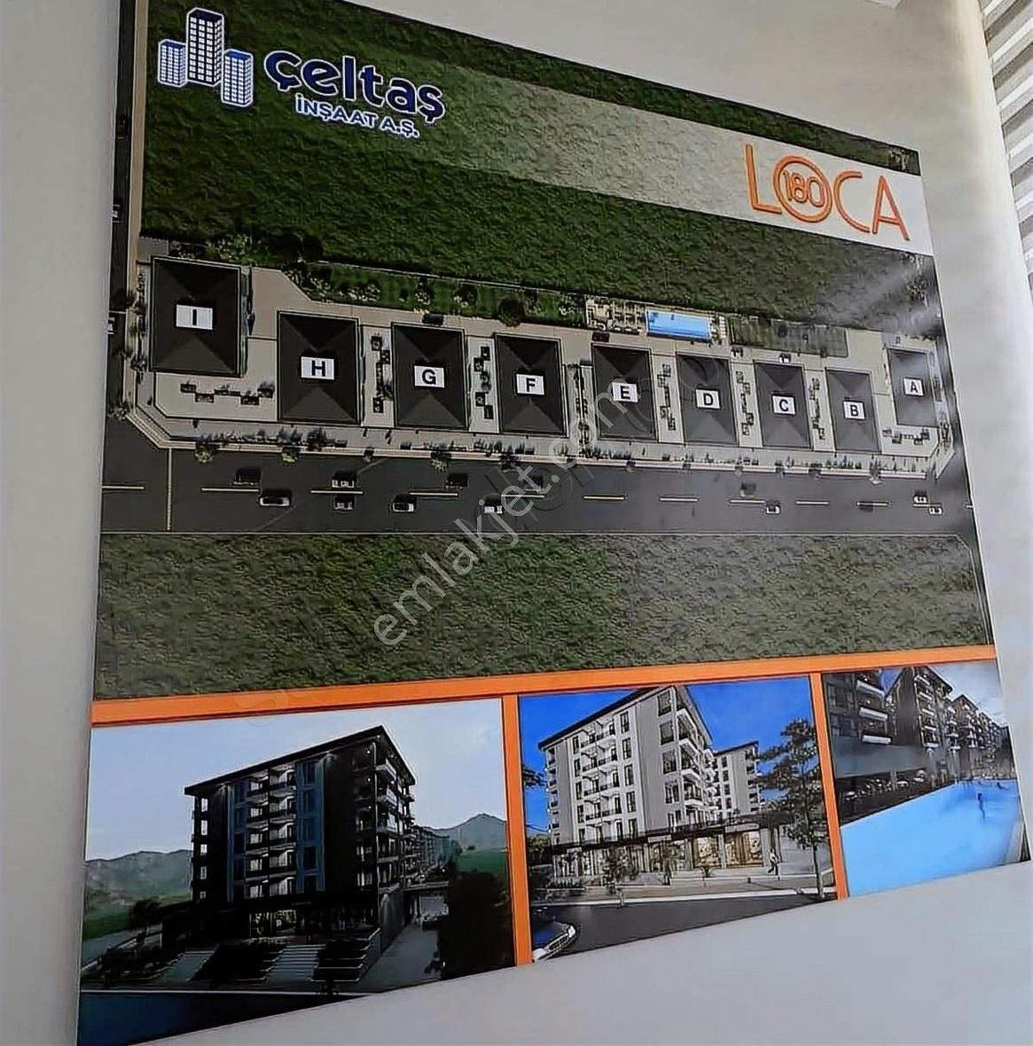 G A'dan Çeltaş İnşaat Kalitesiyle Loca 180 Projesi 2+1 Daireler