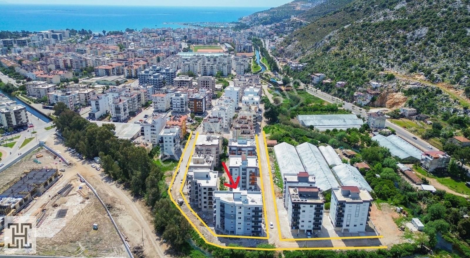 Ertuğrul’dan Finike Yeni Mahallede Önü Açık 1+1 Satılık Daire - Görsel 6