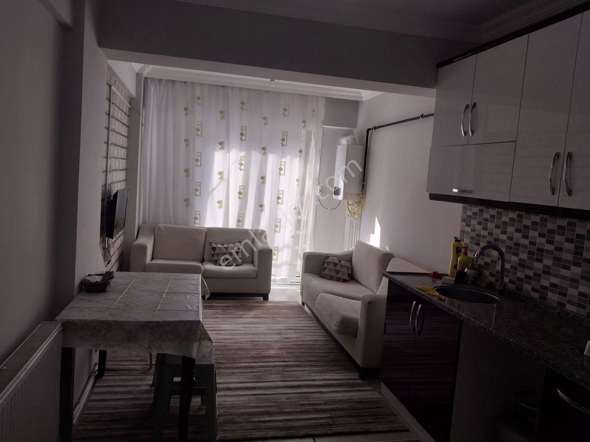 Manisa Salihli Merkezde Kiralık Eşyalı 1+1 Doğalgaz Isıtmalı Daire