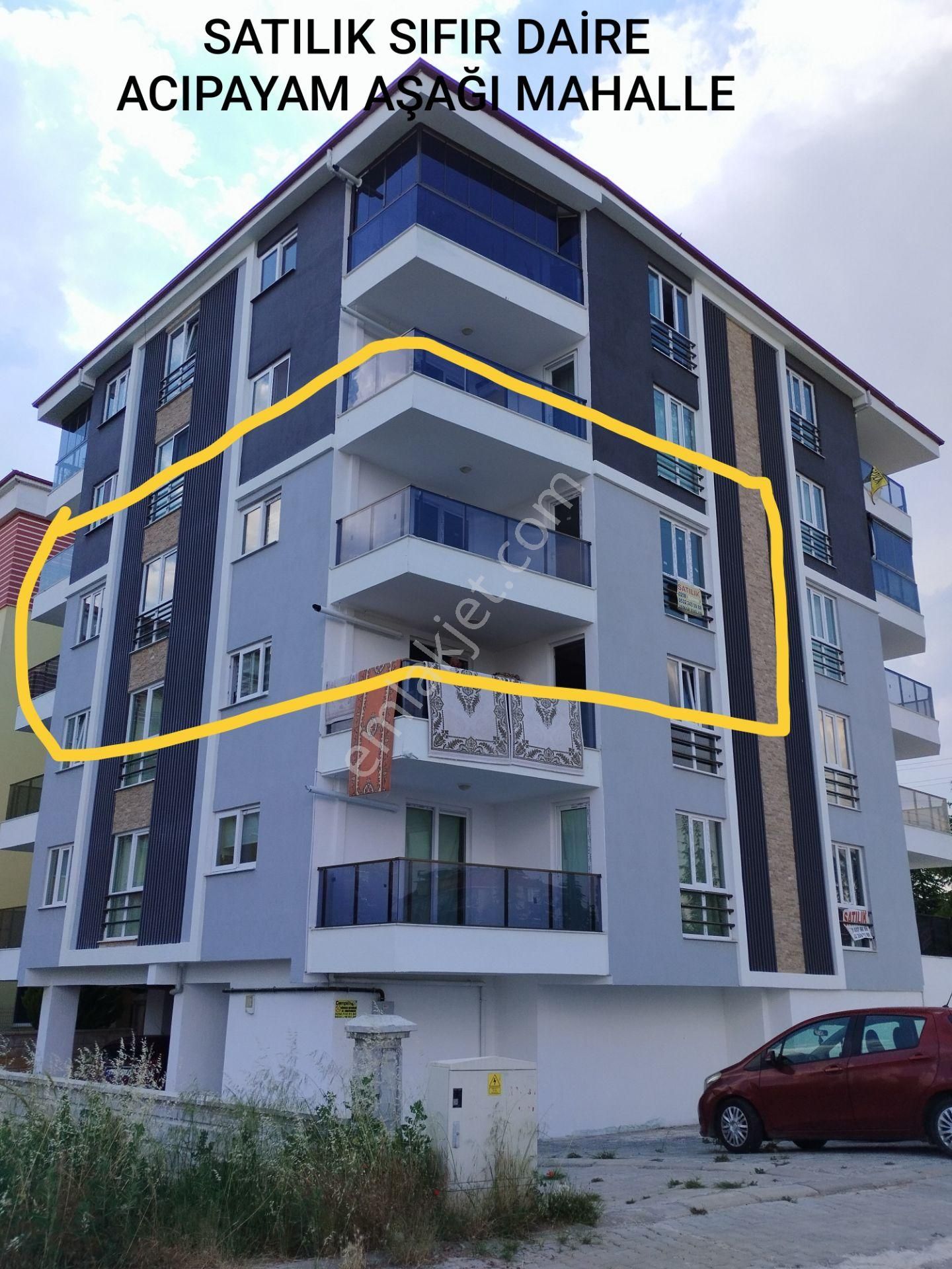 Denizli/acıpayam/yukarı Mahalle Anayol Cepeli Köşe Ve Özel İmalatlı Daire.adalı