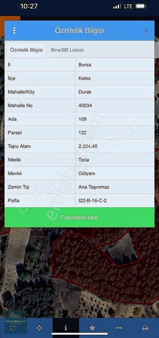 Durak Köyde Köy İçine Yakın Fırsat Tarla