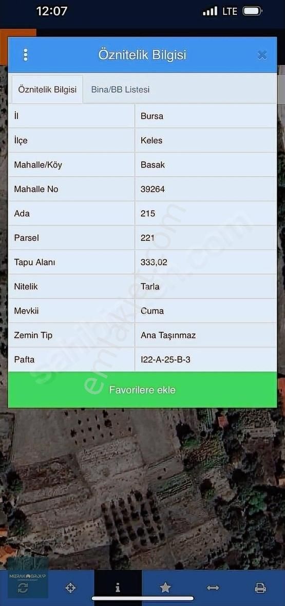 Köy İçine Yakın Ekilir Biçilir Hobi Bahçesine Uygun