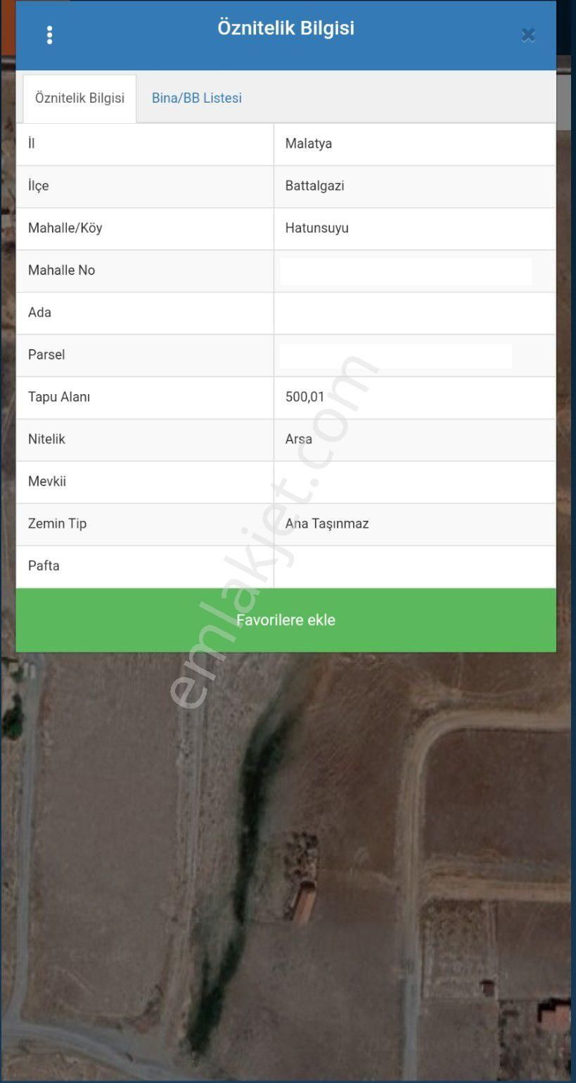 Hatunsuyunda Ticari + Konut İmarlı Arsa