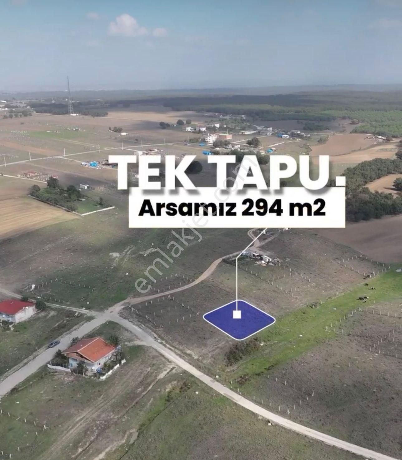 Kapaklı / Kapaklı Okullar Bölgesinde 294 M2 Tek Tapu Satılık Arsa