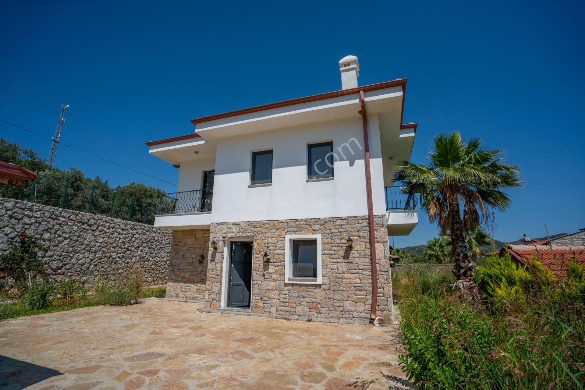 Datça Emecikte 1000m2 Arsa İçinde Deniz Manzaralı,havuzlu Villa - Görsel 21