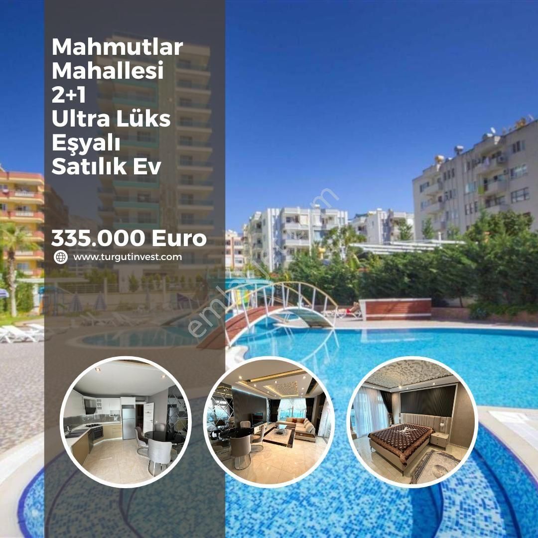 Alanya Oba 2+1 Ayrı Mutfak Yatırıma Uygun Satılık Daire