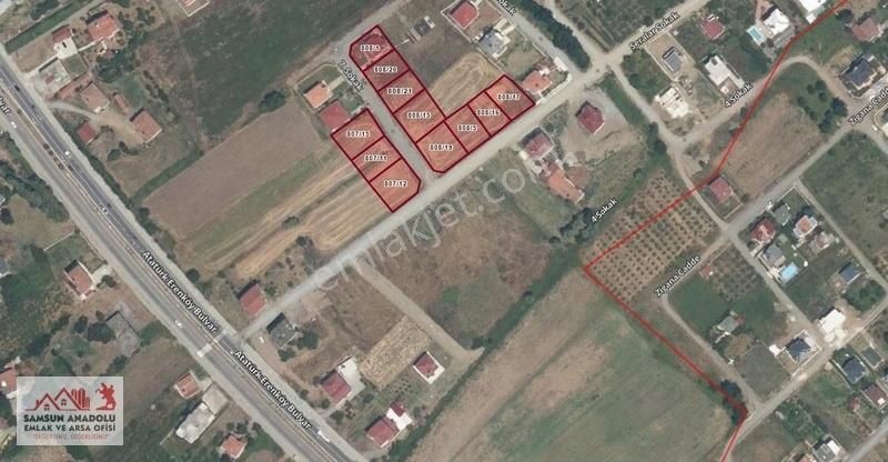 Samsun Erenköy'de Önü Açık Karşısı Park Satılık Villalık Arsa