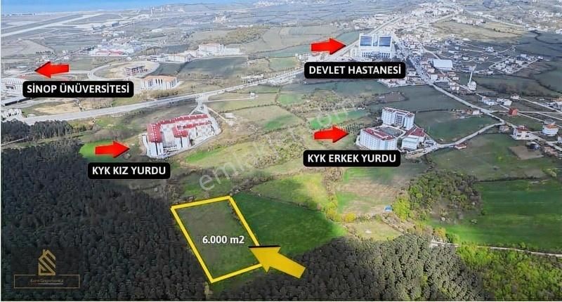 Evim Gayrimrnkul'den Osmaniye Mah. [satılık] Arazi