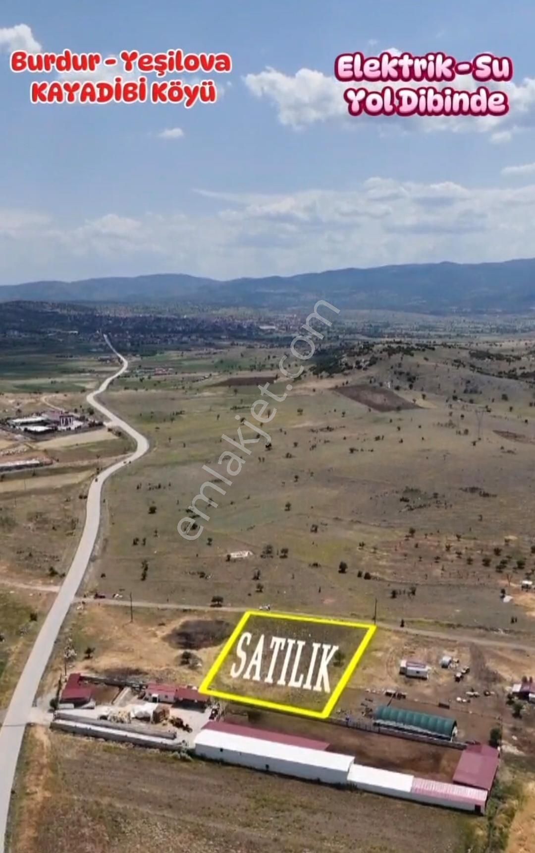 Burdur Yeşilova Işıklar Çiftlik Yapımına Uygun Arazi