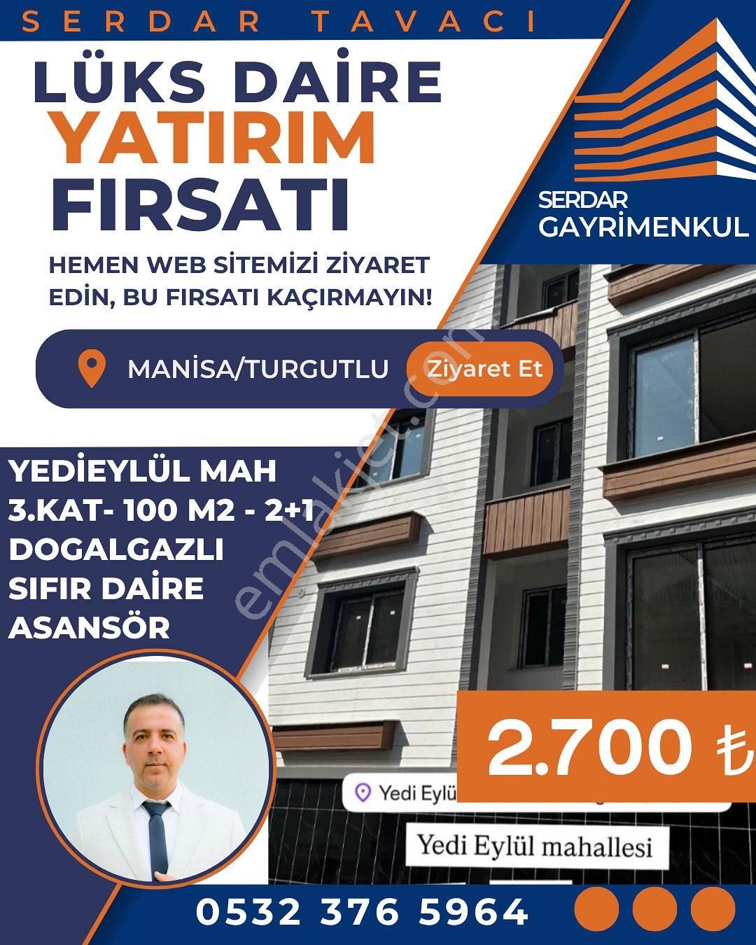 Serdar Emlak-yedieylül Mah Sıfır Daire