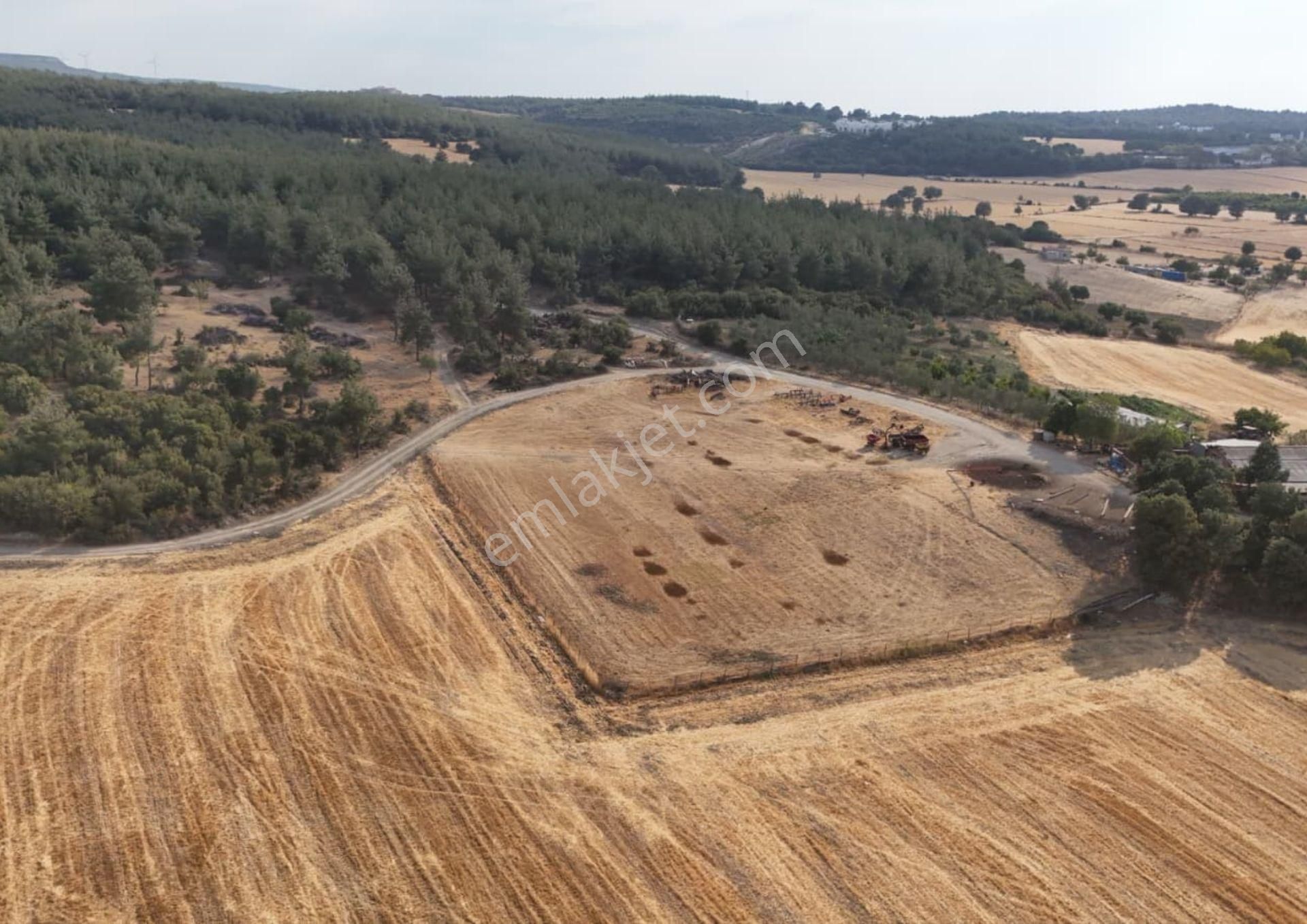 Çanakkale Çınarlı Satılık Tarla Yolu Var İzmir Yoluna 700 M. - Görsel 6