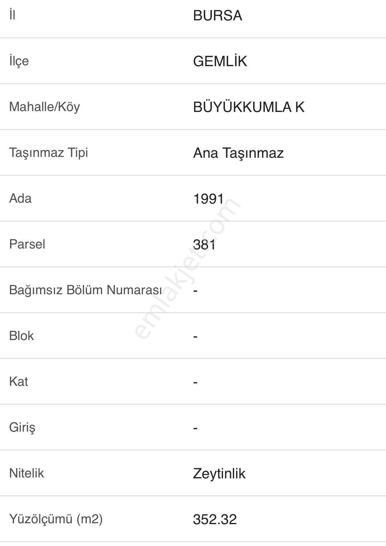 Sahibinden Deniz Manzaralı