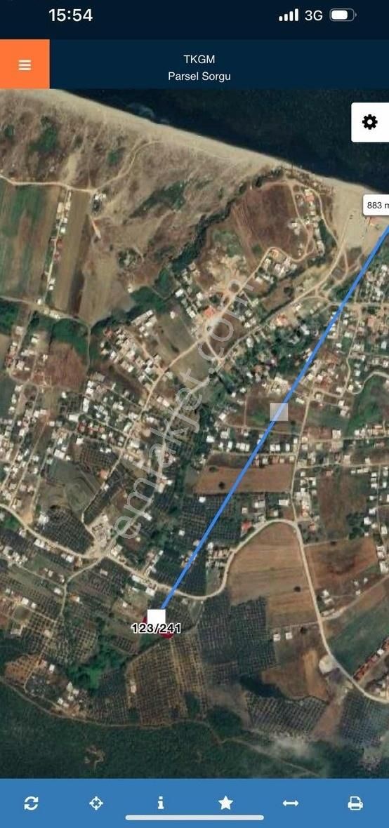 Mudanya Mesudiye'de Satılık Kıymetli Arazi