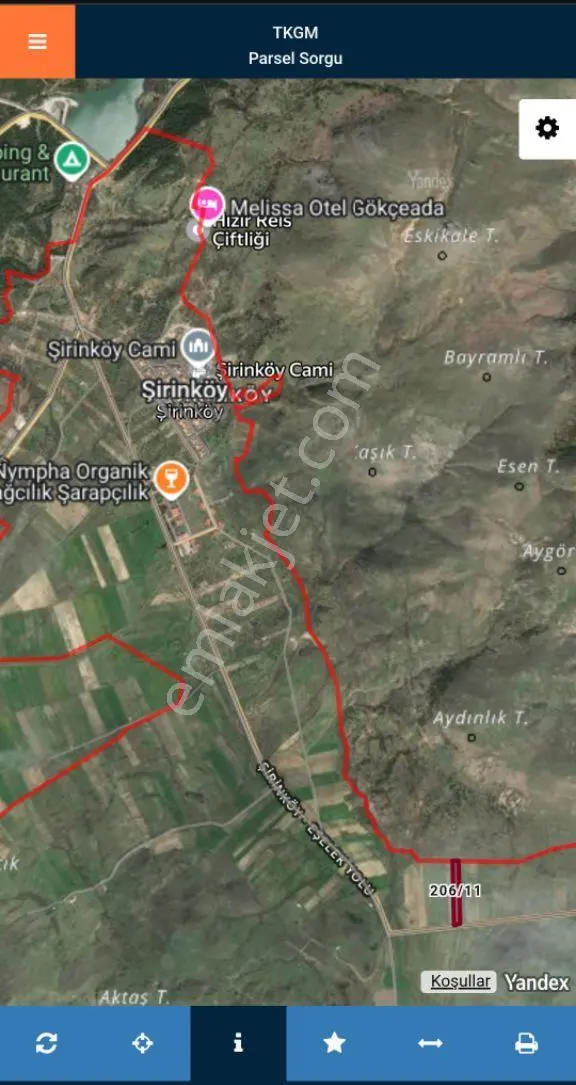 Gökçeada Şirinköyde Denize Yakın Ana Yol Üzeri Tarla - Görsel 4