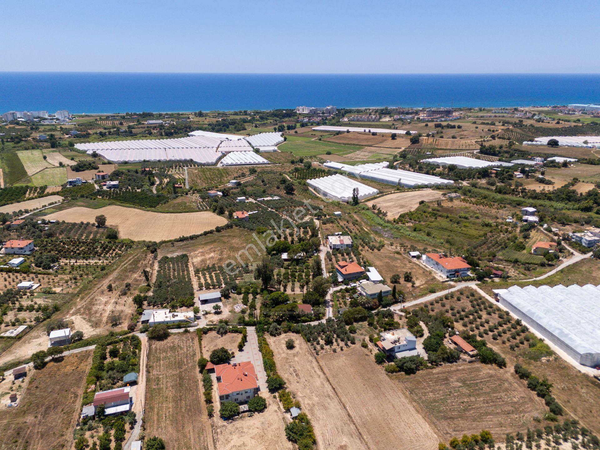 Manavgat Çenger Mahallesinde 3080 M2 Arsa İçerisinde Deniz Manzaralı Müstakil Villa - Görsel 30