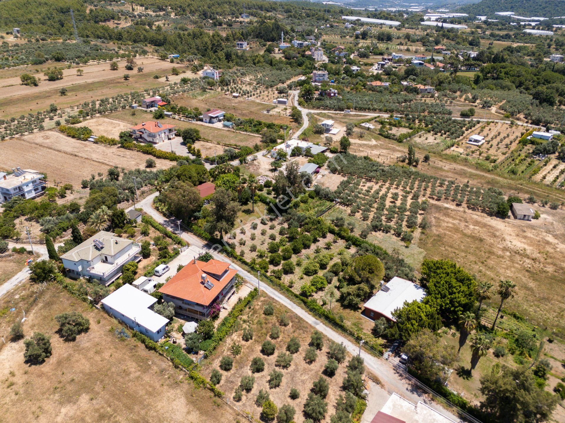 Manavgat Çenger Mahallesinde 3080 M2 Arsa İçerisinde Deniz Manzaralı Müstakil Villa - Görsel 32