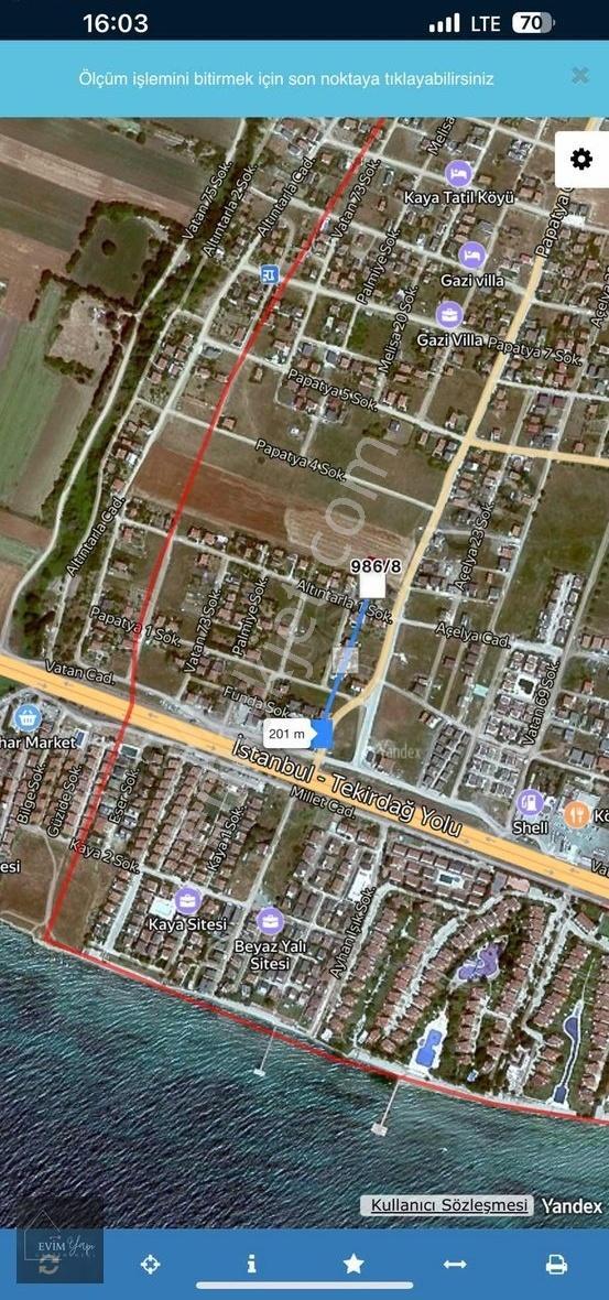 ╚»evimyapı«╝anayola 200 M Mesafede Satılık 333 M2 Müstakil Arsa - Görsel 5